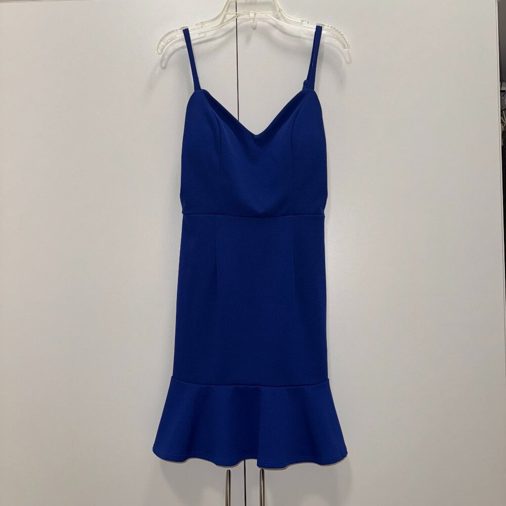 Midnight Doll Cobalt Blue Mini Dress